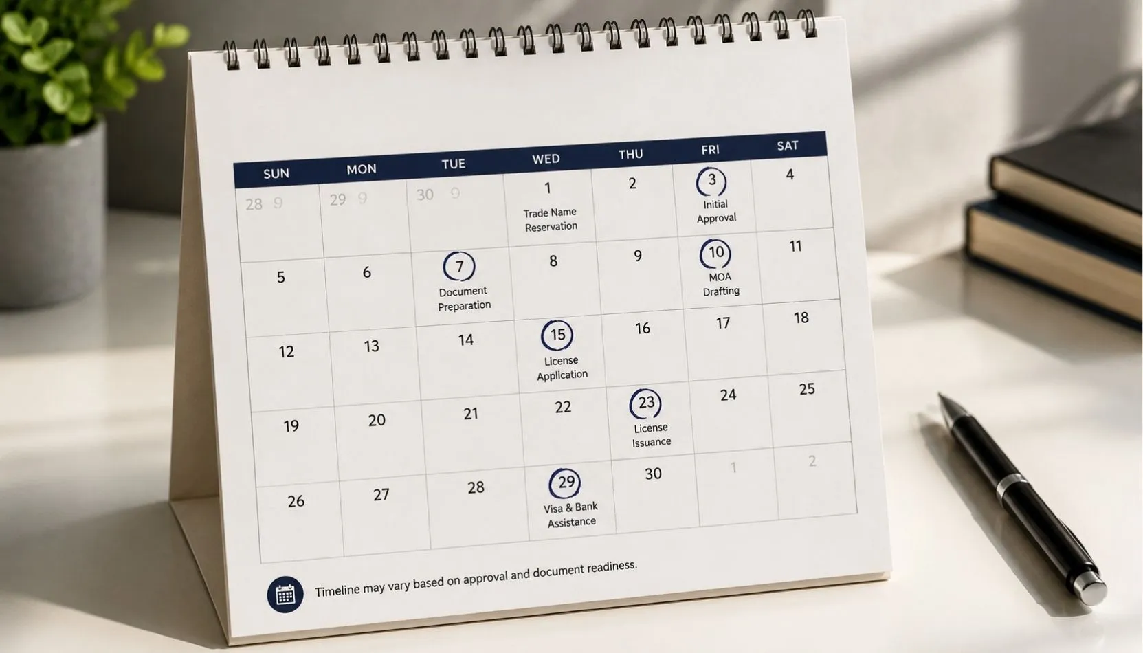 Share transfer timeline UAE — 7 to 14 working days for mainland LLC ownership transfer
